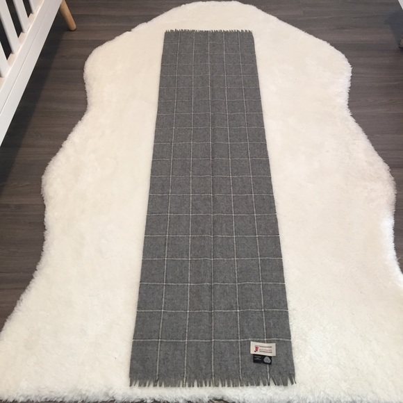 Mens Jack Fraser wool scarf - Picture 3 of 3